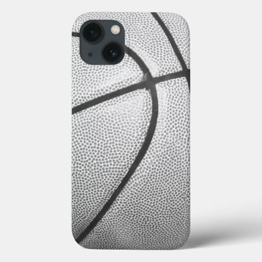 白黒バスケットボール Case-Mate iPhoneケース (裏面)