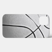 白黒バスケットボール Case-Mate iPhoneケース (裏面 (横))