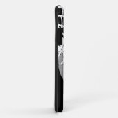 白黒バスケットボール Case-Mate iPhoneケース (裏面/右)