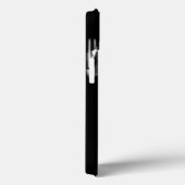 白黒バスケットボール Case-Mate iPhoneケース (裏面 / 右)