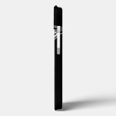 白黒バスケットボール Case-Mate iPhoneケース (裏面 / 左)