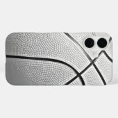 白黒バスケットボール Case-Mate iPhoneケース (裏面 (横))
