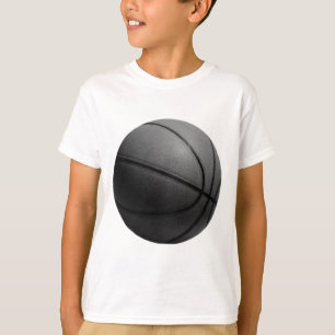 白黒バスケットボール Tシャツ