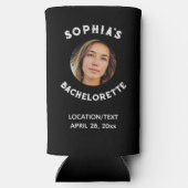 白黒バセロレットパーティーフェイスブックレット スリム缶クーラー (裏面)