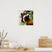 白黒バタフライ49 ポスター (キッチン)