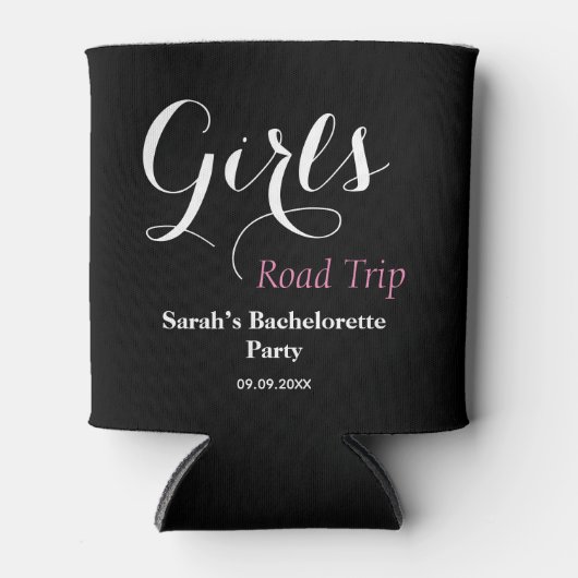白黒バチェロレッテウィークエンドパーティーの好意 缶クーラー (正面)