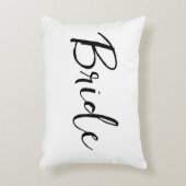 白黒バチェロレッテ花嫁 アクセントクッション (正面(垂直))