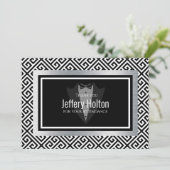 白黒バチュラーパーティサンキューカード サンキューカード (スタンド正面)