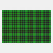 白黒バッファローのプレイド ラッピングペーパーシート (正面3)