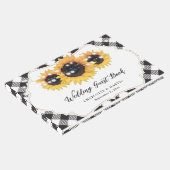 白黒バッファローひまわり結婚の花 ゲストブック (コーナー)