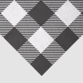 白黒バッファローギンガムチェックプラッドホリデイ 薄葉紙 (詳細)