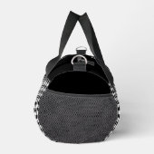 白黒バッファローチェックプラッドモノグラはっきりしたム ダッフルバッグ (右)