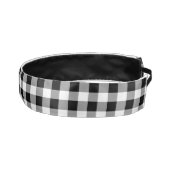 白黒バッファローチェック アスレチックヘッドバンド (右)