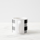 白黒バッファローチェック エスプレッソカップ (裏面)