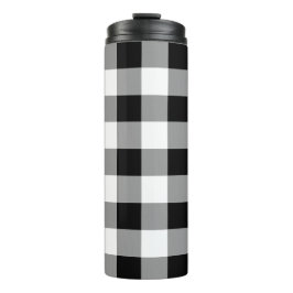 白黒バッファローチェック タンブラー