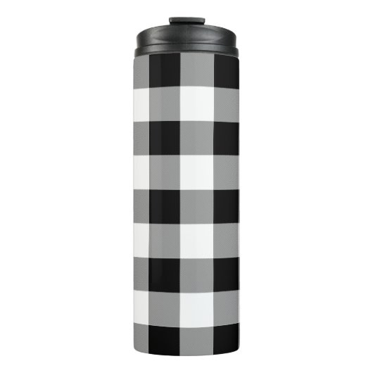 白黒バッファローチェック タンブラー (正面)