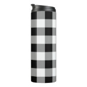 白黒バッファローチェック タンブラー (回転右)