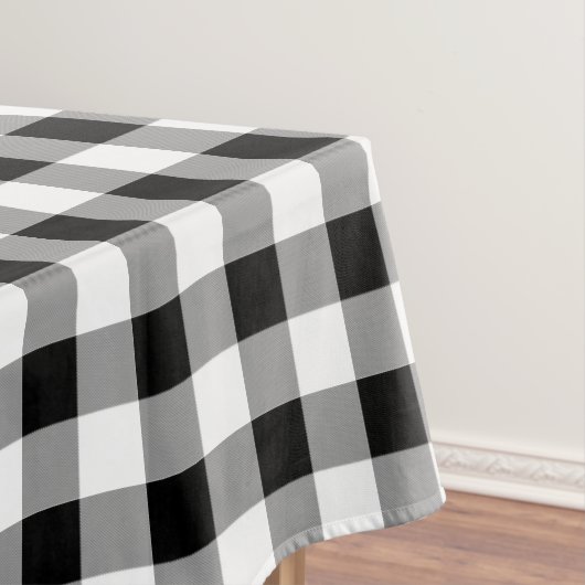 白黒バッファローチェック テーブルクロス (インサイチュ)