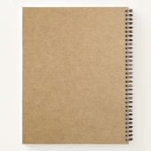 白黒バッファローチェック ノートブック (裏面)