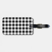 白黒バッファローチェック ラゲッジタグ (裏面横)