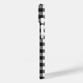 白黒バッファローチェックiPhoneケース Case-Mate iPhoneケース (裏面 / 左)