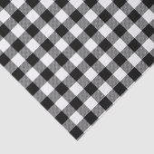 白黒バッファロープレイドティッシュペーパー 薄葉紙 (詳細)