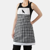 白黒バッファロープレイドブラッククロウエプロン エプロン (インサイチュ)