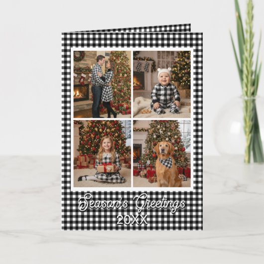 白黒バッファロープレイド名前をカスタムすると文字 カード (正面)