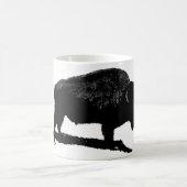 白黒バッファロー コーヒーマグカップ (中央)