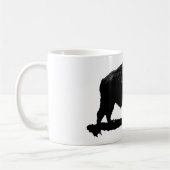 白黒バッファロー コーヒーマグカップ (左)