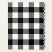 白黒バッファロー・プレイド プランナー手帳 (裏面)