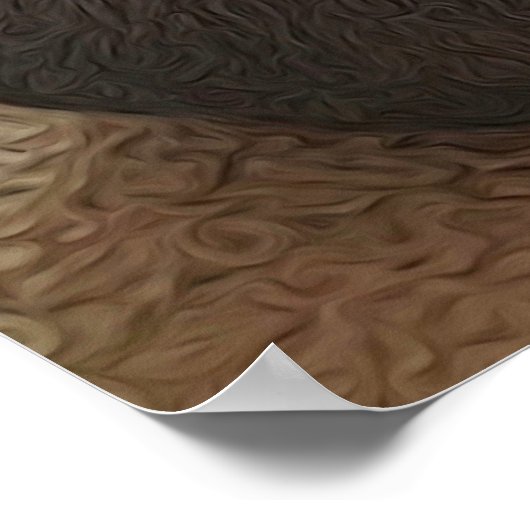 白黒バニーのポスター ポスター (角)