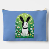 白黒バニー アクセサリーポーチ (裏面)