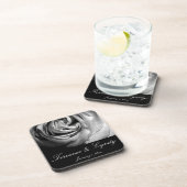 白黒バラ コースター (右側)