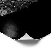 白黒バラ ポスター (コーナー)