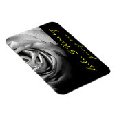 白黒バラ マグネット (右側)