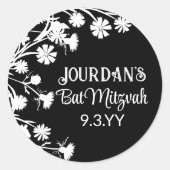 白黒バルミツワー党 ラウンドシール (正面)