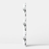 白黒バレエスリッパ Case-Mate iPhoneケース (裏面 / 右)