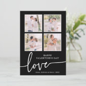 白黒バレンタインデーのカード シーズンカード (スタンド正面)