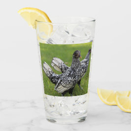 白黒バンタムチキンコレクター飲料 タンブラーグラス