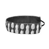 白黒パイナップル果実パターンヘッドバンド アスレチックヘッドバンド (右)