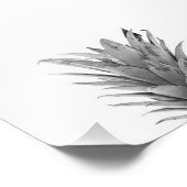 白黒パイナップル フォトプリント            (角)