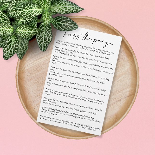 白黒パス賞品ブライダルシャワー (クリエイターアップロード済み)