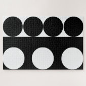 白黒パズル1,014個 ジグソーパズル (横)