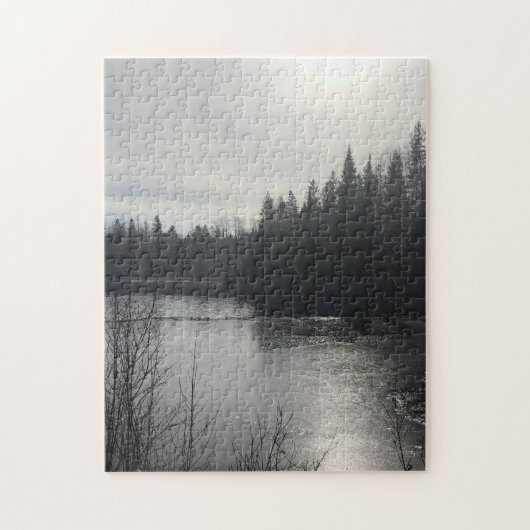 白黒パズル ジグソーパズル (縦)