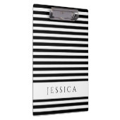 白黒パターストライプのン名 クリップボード (右)