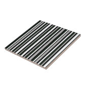 白黒パターストライプン タイル (側面)