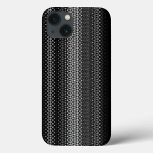 白黒パターファンキーンカッコいい iPhone 13ケース