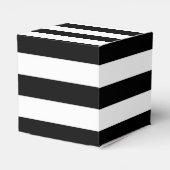 白黒パターンストライプの名前をカスタムする フェイバーボックス (裏面サイド)