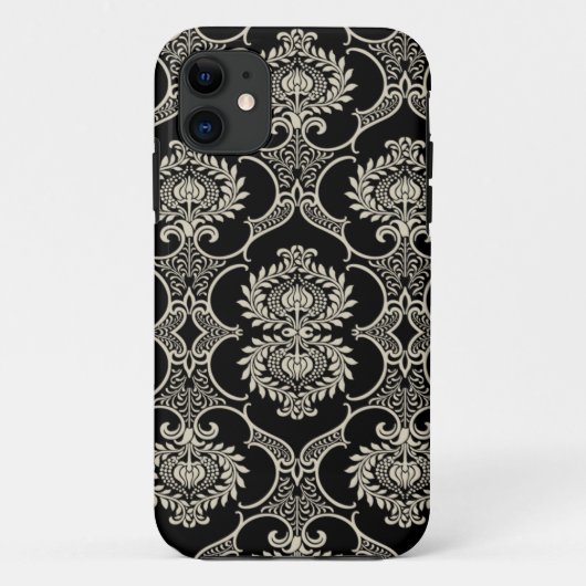 白黒パターンダマスクiPhone 5ケース Case-Mate iPhoneケース (裏面)